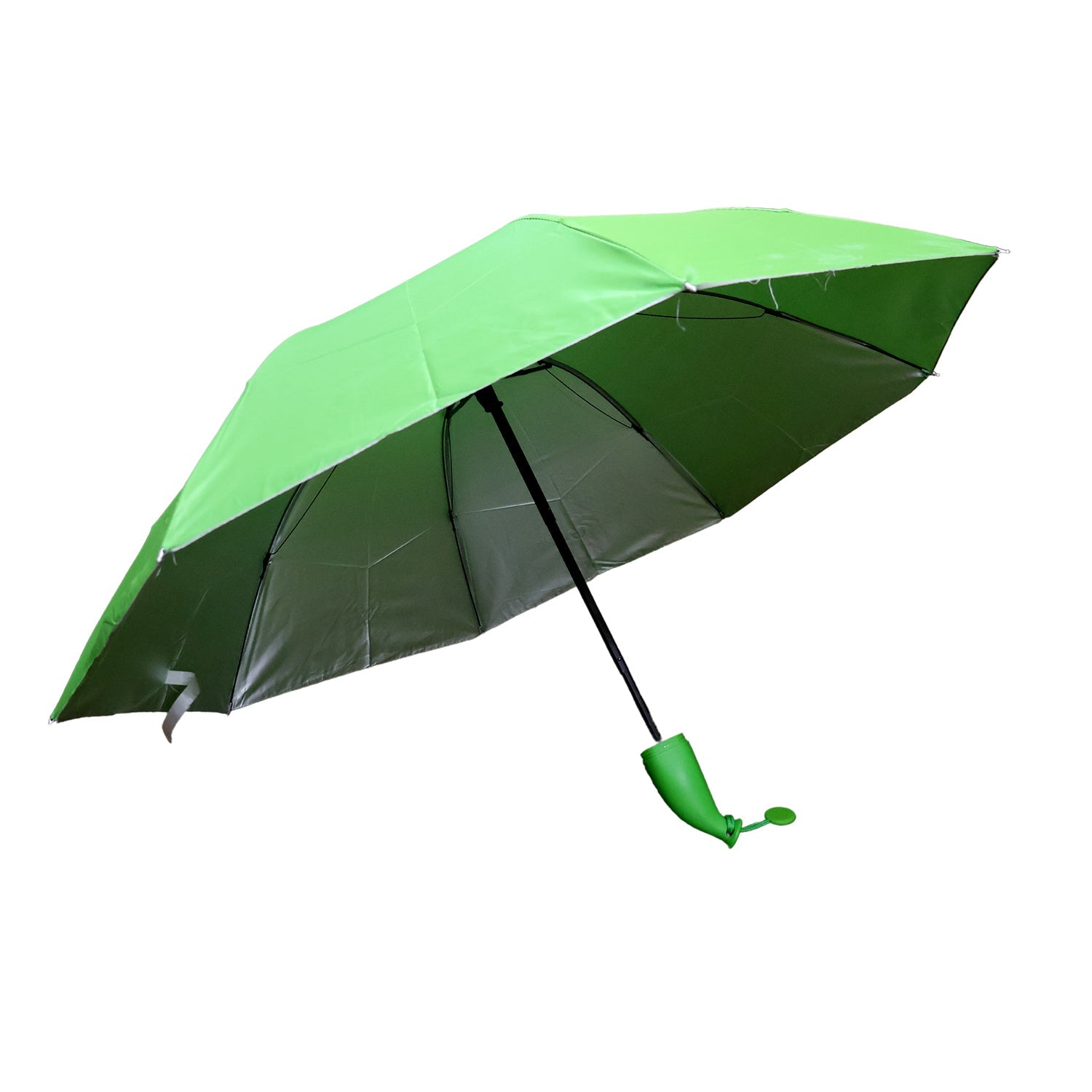 Green Stylish Banana Shaped Mini Foldable Umbrella Green Stylish Banana Shaped Mini Foldable Umbrella